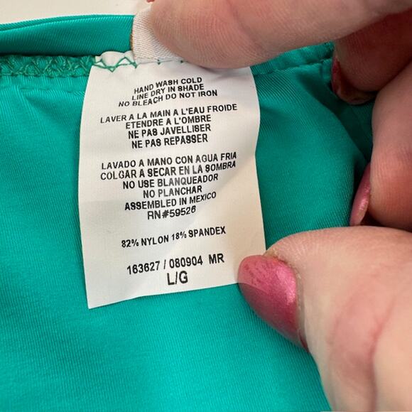 Becca Virtue Socialite Ariella Ruffle Halter Top Large Jasper - Picture 9 of 12